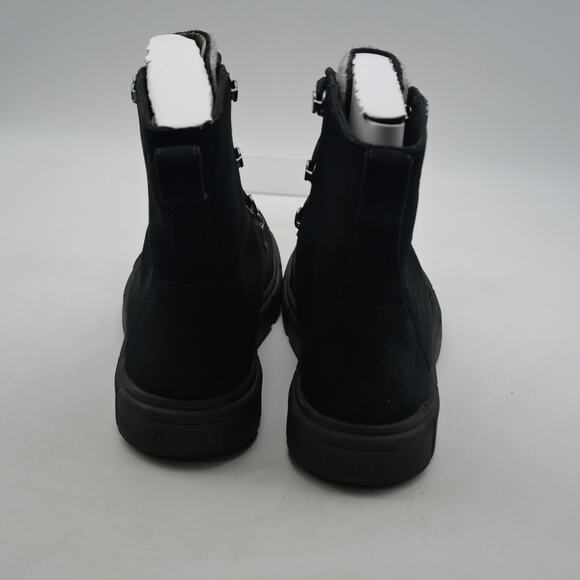 NEW Sorel Explorer III Joan Women's 9 WP Insulated  Boots Black Grey - Picture 5 of 10